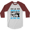 IF MOTHER IN LAW CAN'T FIX IT THAN NO ONE CAN FIX IT 3/4 Sleeve Shirt