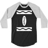 adult crayon 3/4 Sleeve Shirt
