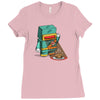 microwave Ladies Fitted T-Shirt
