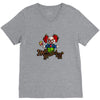 halloween clown V-Neck Tee