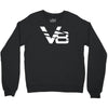 v8 motor sport sound drag race tuning hotrod route 66 turbo big Crewneck Sweatshirt