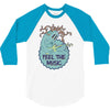 feel the music 3/4 Sleeve Shirt