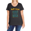 pacman Ladies Curvy T-Shirt