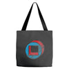 square in circle Tote Bags