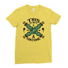 this is not a costume Ladies Fitted T-Shirt