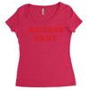badass baby Women's Triblend Scoop T-shirt