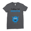 I've Created a Monster Baby Boy Ladies Fitted T-Shirt