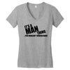 man thing Women's V-Neck T-Shirt