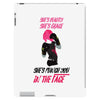 she's beauty she's grage she's punch you in the face iPad 3 and 4 Case