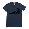 drink beer Ladies Fitted T-Shirt