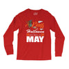 Halloween Kings Are Born In May Long Sleeve Shirts