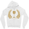drinking logo Zipper Hoodie