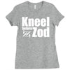 kneel before zod Ladies Fitted T-Shirt