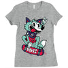 foxes Ladies Fitted T-Shirt