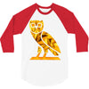 owl 3/4 Sleeve Shirt