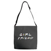 girlfriend friends tv show parody Adjustable Strap Totes