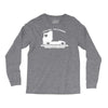 stolzer lkw fahrer trucker disponent Long Sleeve Shirts