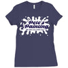 pete's painting Ladies Fitted T-Shirt