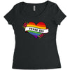 Proud Dad Women's Triblend Scoop T-shirt