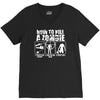 how to kill a zombie funny zombie apocalypse undead t dead shoot V-Neck Tee