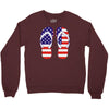 paire de tongues am&eacute;ricaine Crewneck Sweatshirt