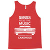 driver picks the music passenger shuts his cakehole Tank Top