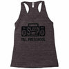 no sleep till preschool Racerback Tank