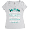 i don't have stepdaughter funny gift for stepdad. Women's Triblend Scoop T-shirt