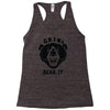 grin and bear it Racerback Tank