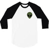 Cute Alien 3/4 Sleeve Shirt