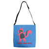 i only kiss boys Adjustable Strap Totes