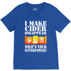 funny i make cider disappear, ideal gift or birthday present. V-Neck Tee