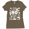 80s survival guide cassette high Ladies Fitted T-Shirt