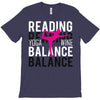 Reading Yoga Wine Balance T-Shirt