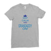 keep calm and grandaddy on! Ladies Fitted T-Shirt