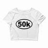 ultra 50k oval Crop Top