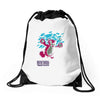 breaking bear Drawstring Bags