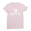 inspired by how i met your mother, barney suit up funny Ladies Fitted T-Shirt
