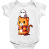 brave kitty Baby Bodysuit