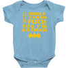 poof movie batman Baby Onesie