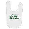 kiss me it's me birthday Baby Bibs