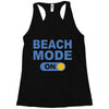 beach mode on Racerback Tank