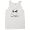 dad a sons first hero Tank Top