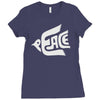 peace dove Ladies Fitted T-Shirt