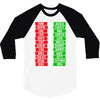 think inspire sing 3/4 Sleeve Shirt
