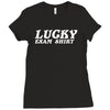 lucky exam Ladies Fitted T-Shirt