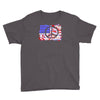 american flag peace Youth Tee
