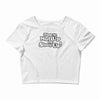 time to nut up or shut up! Crop Top