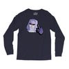 mega flipped off Long Sleeve Shirts