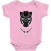 black panther minimalist Baby Bodysuit